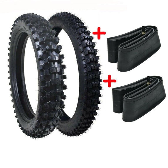 Kugoo Dirt bike Off Road x1 Tire Rear and x1 Front + x2 Inner Tubes